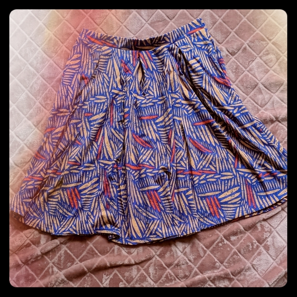 LulaRoe Tribal Print Madison Skirt
